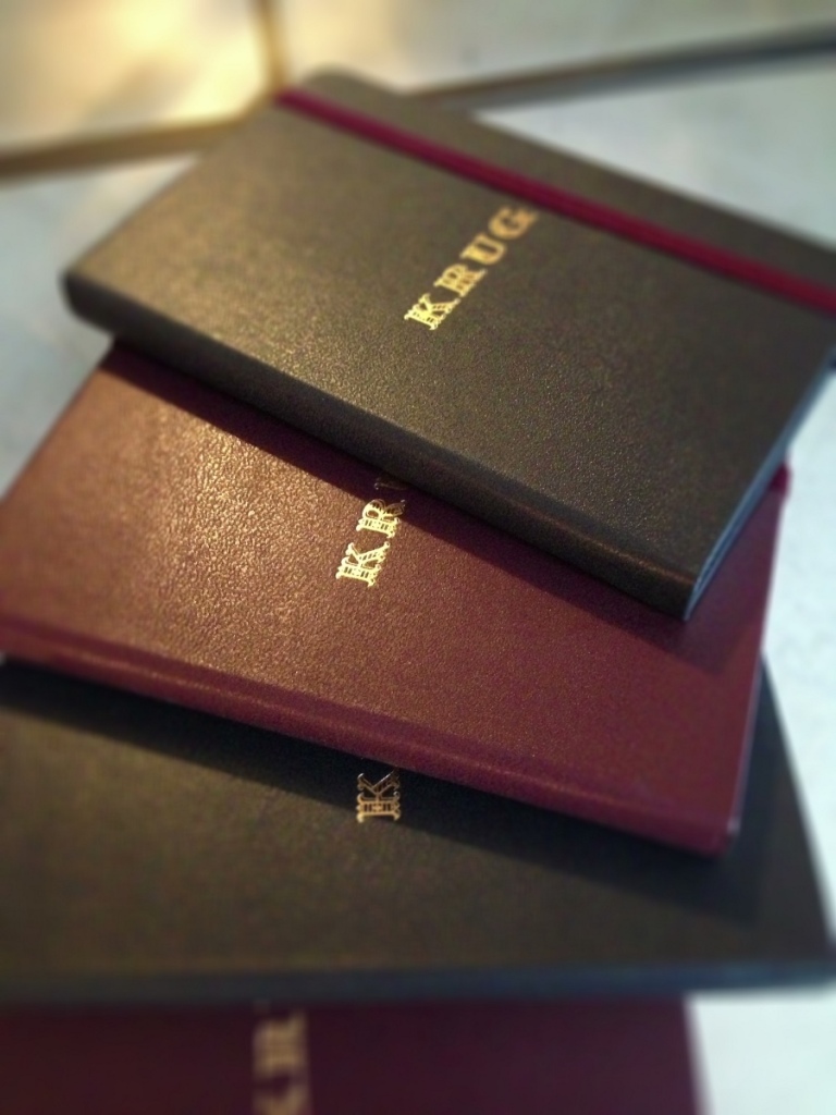 Krug's iconic notebooks